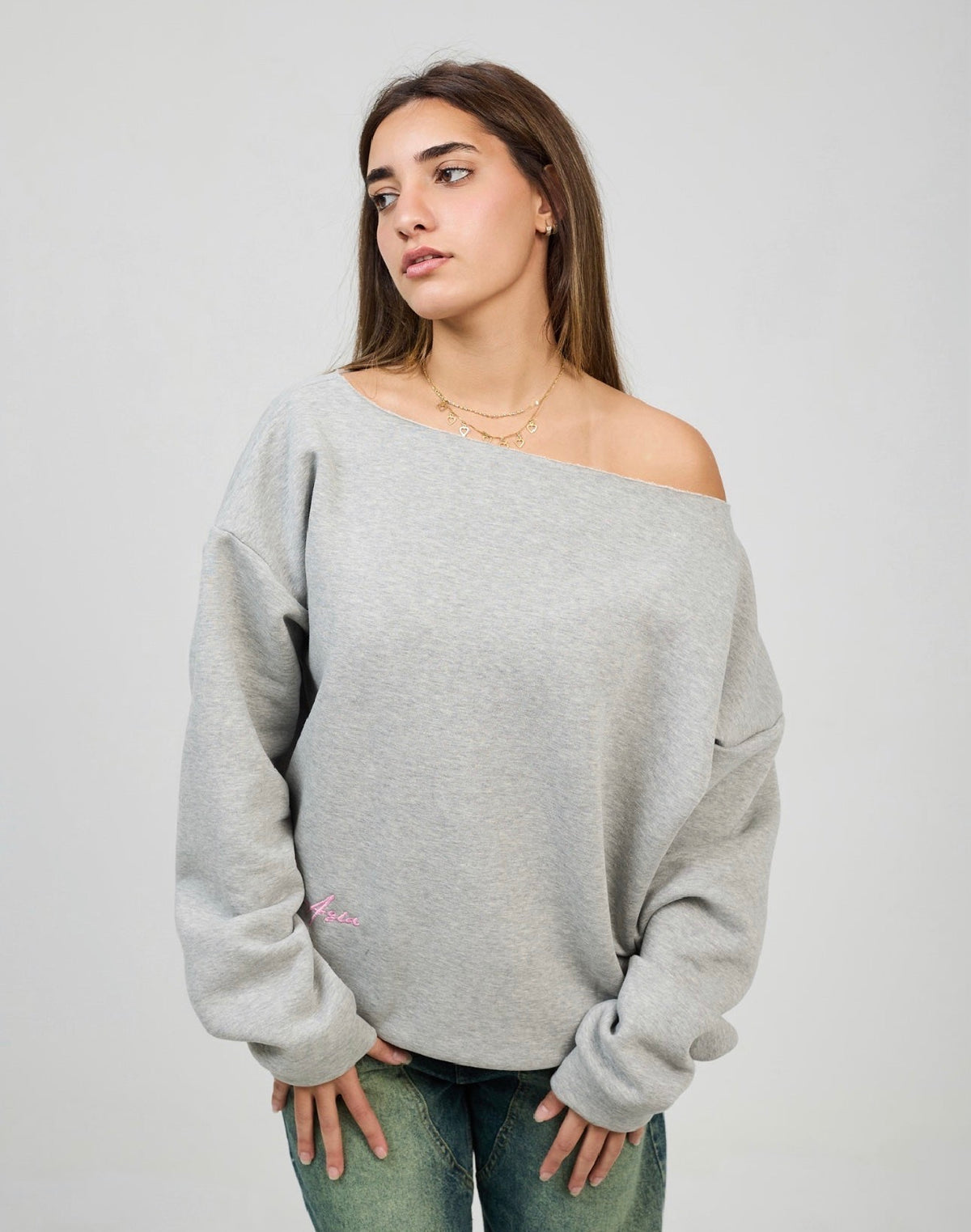 Asia Grey sweatshirt