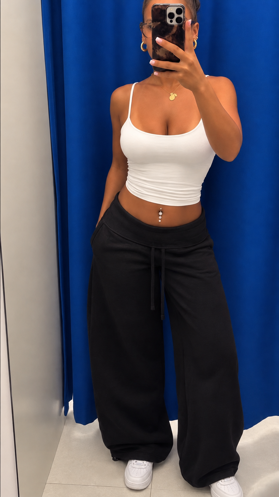 Black Airy pants